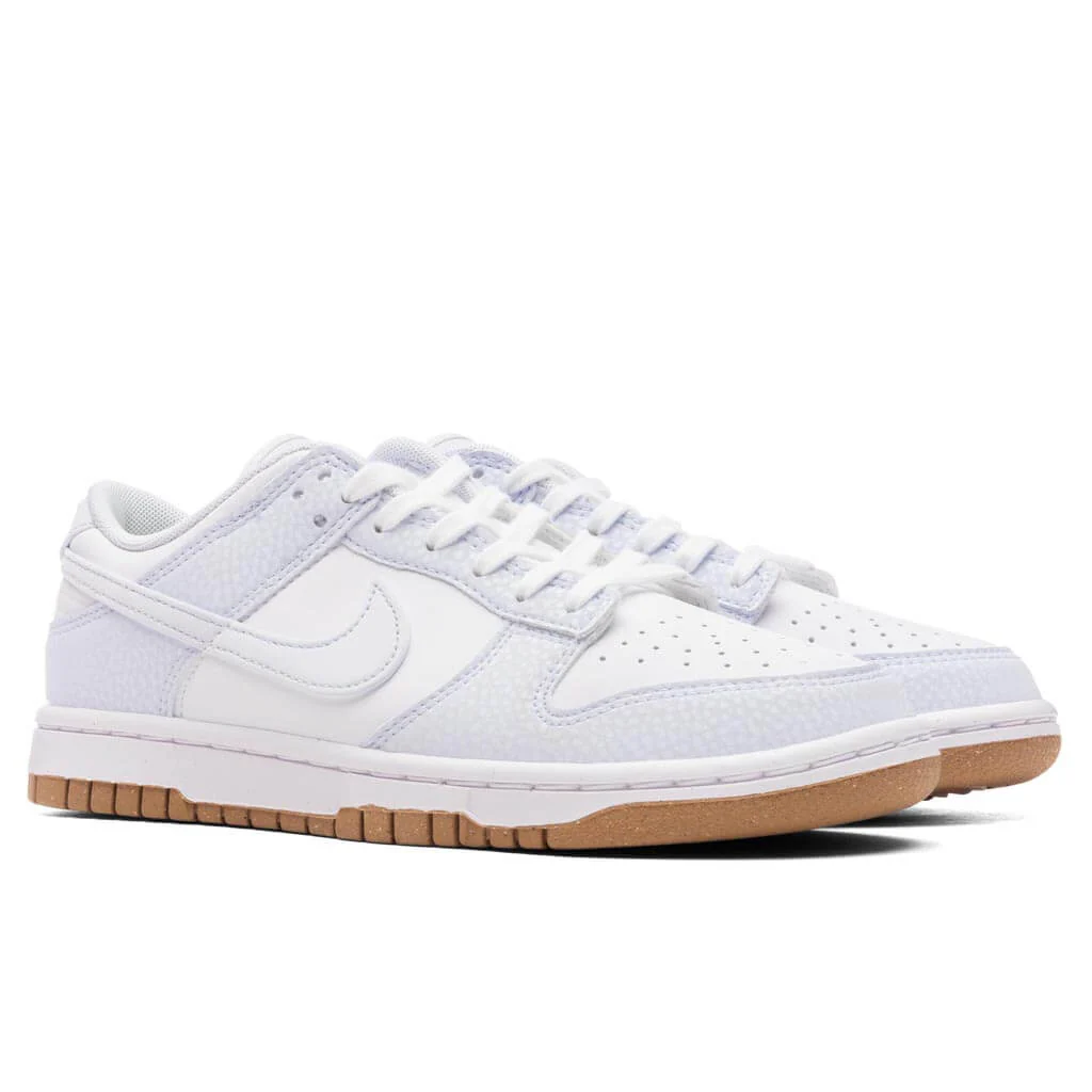 Women's Nike Dunk Low Premium Next Nature - White/Football Grey/Gum Light Brown - Image 2