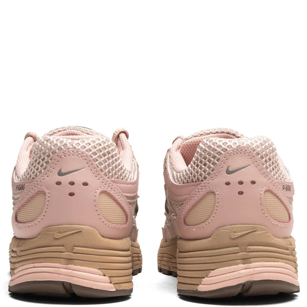 Women's P-6000 SE - Fossil Stone/Ironstone/Hemp/Pink Oxford - Image 4