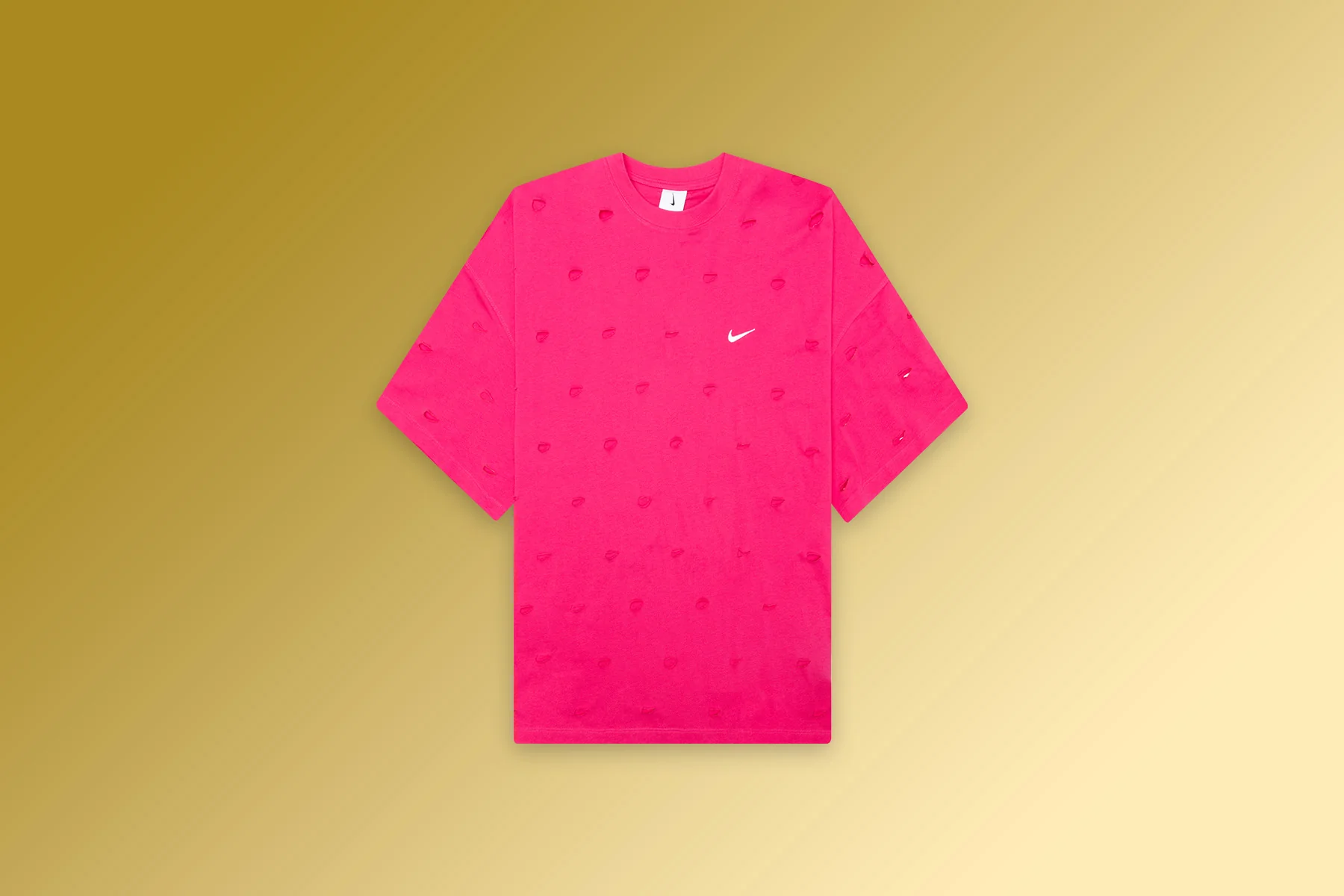 Nike x Jacquemus NRG HE Swoosh Hoodie - Watermelon - Image 5