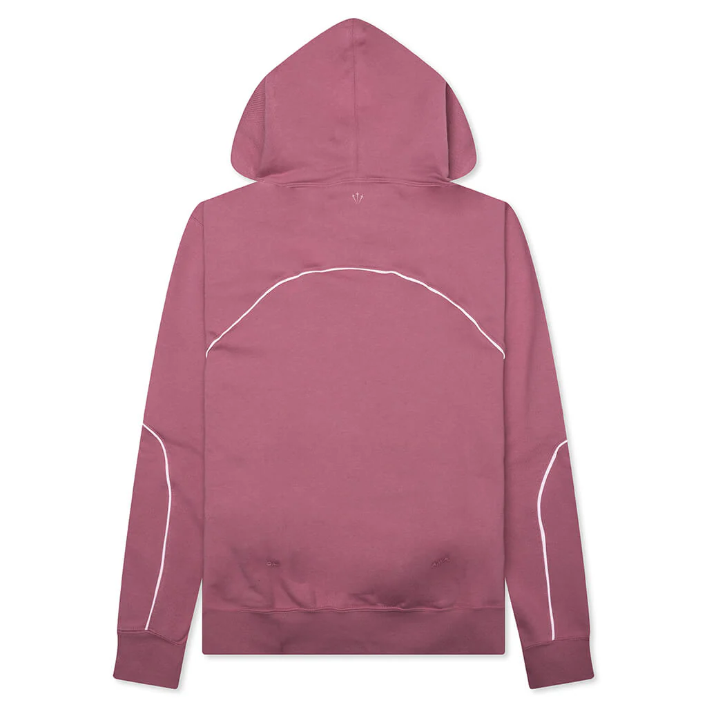 Nike x NOCTA Fleece CS Hoodie - Desert Berry/Elemental Pink - Image 2