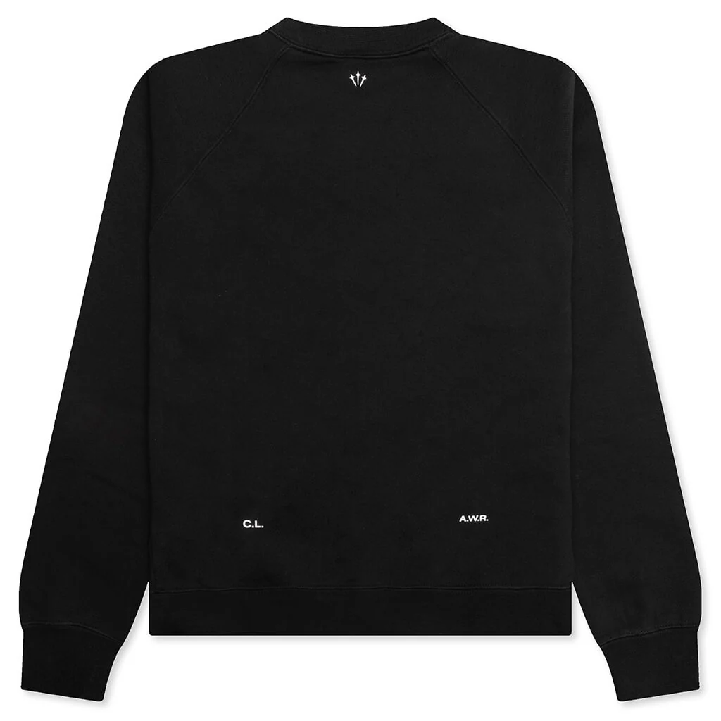 Nike x Nocta NRG CS Fleece Crew - Black/White - Image 2