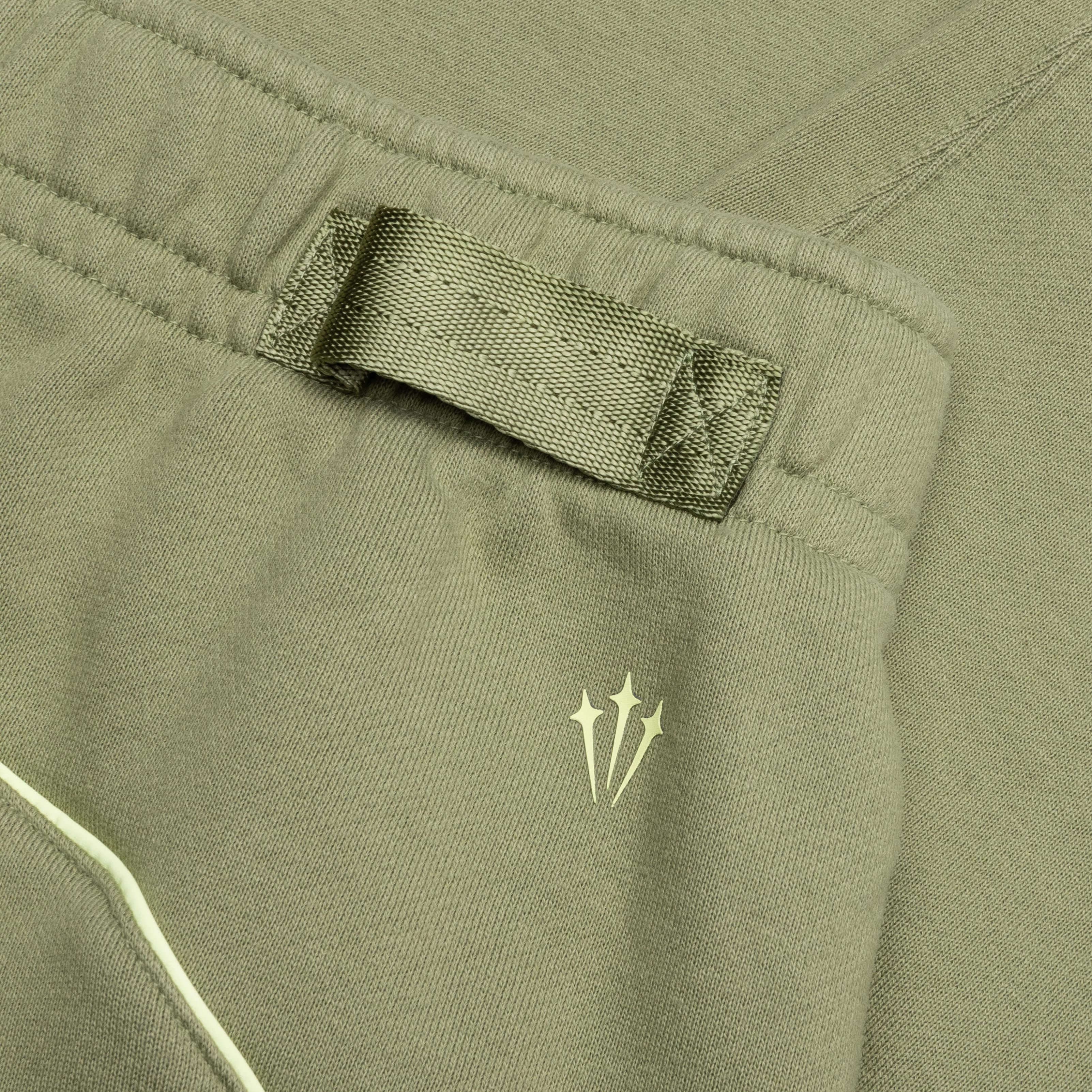 Nike x NOCTA NRG Cs Pant Fleece - Oil Green/Light Liquid Lime - Image 5