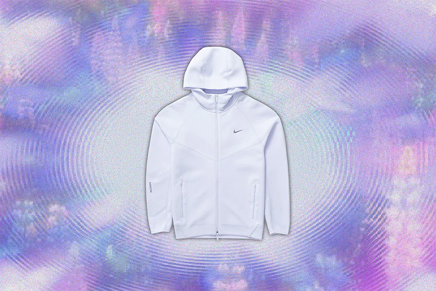 Nike x NOCTA Tech Fleece Hoodie - Palest Purple/Daybreak - Image 6