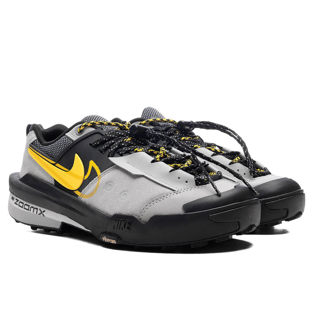 Nike x Sacai Zegamadome - Matte Silver/Tour Yellow/Black - Image 2