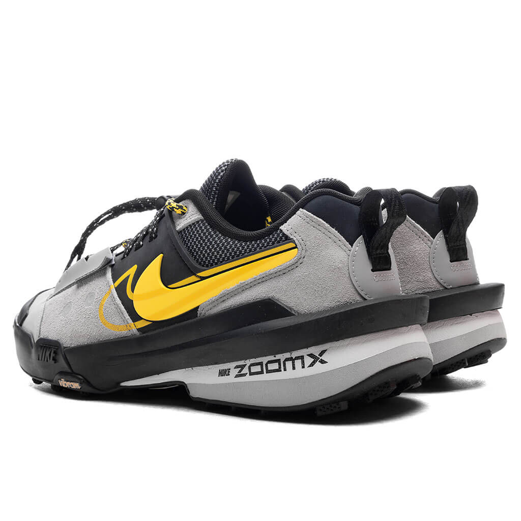 Nike x Sacai Zegamadome - Matte Silver/Tour Yellow/Black - Image 3