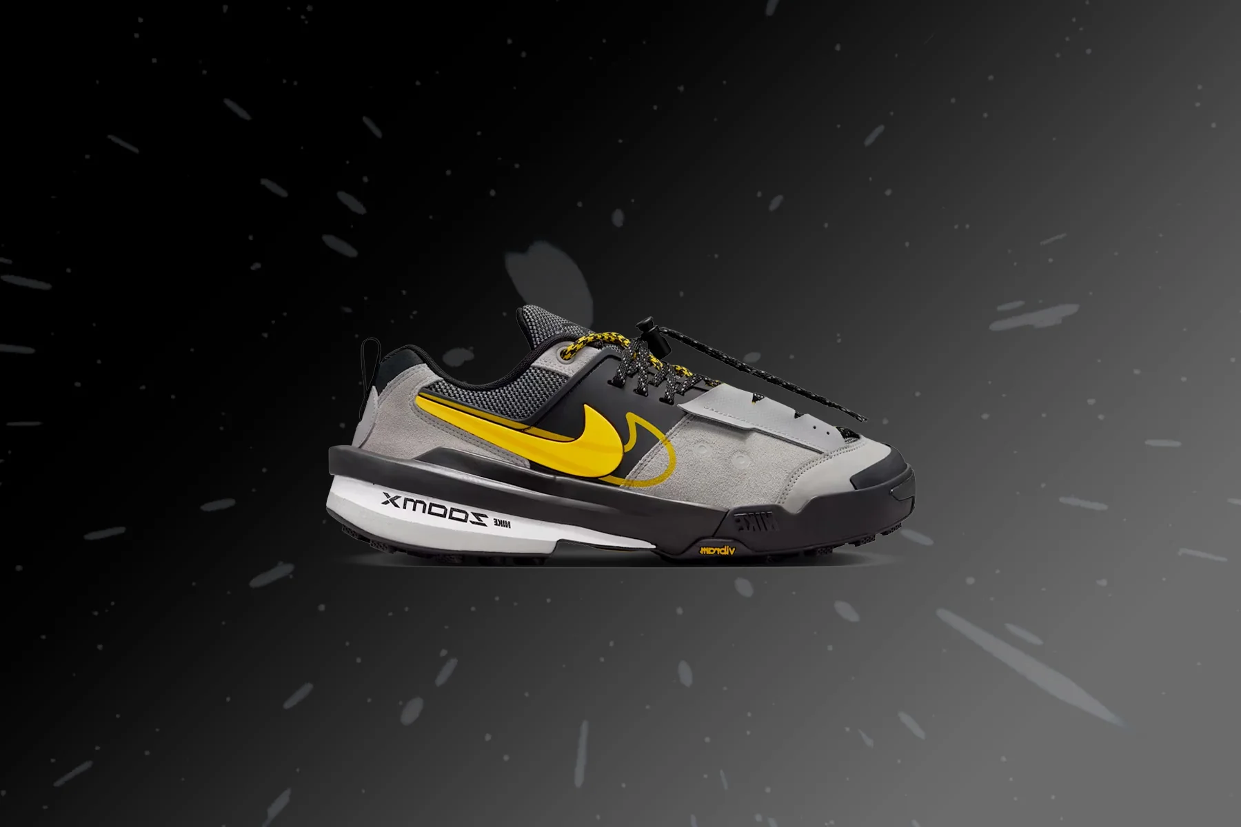 Nike x Sacai Zegamadome - Matte Silver/Tour Yellow/Black - Image 5