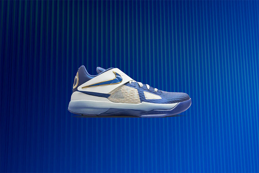 Zoom KD IV 'MVP Speech' - Hyper Royal/Summit White/Metallic Gold - Image 5