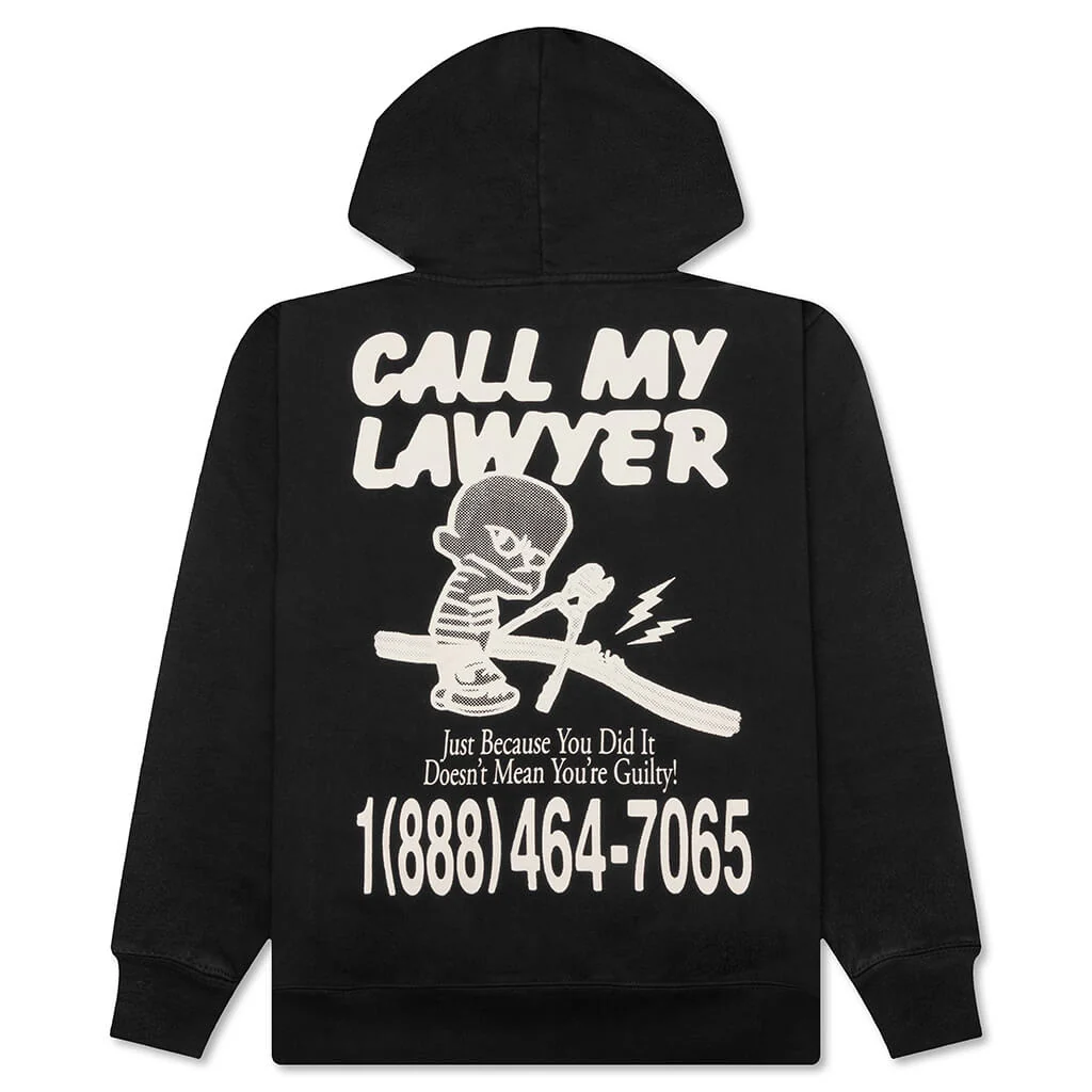 Not Guilty Pullover Hoodie - Washed Black - Image 2