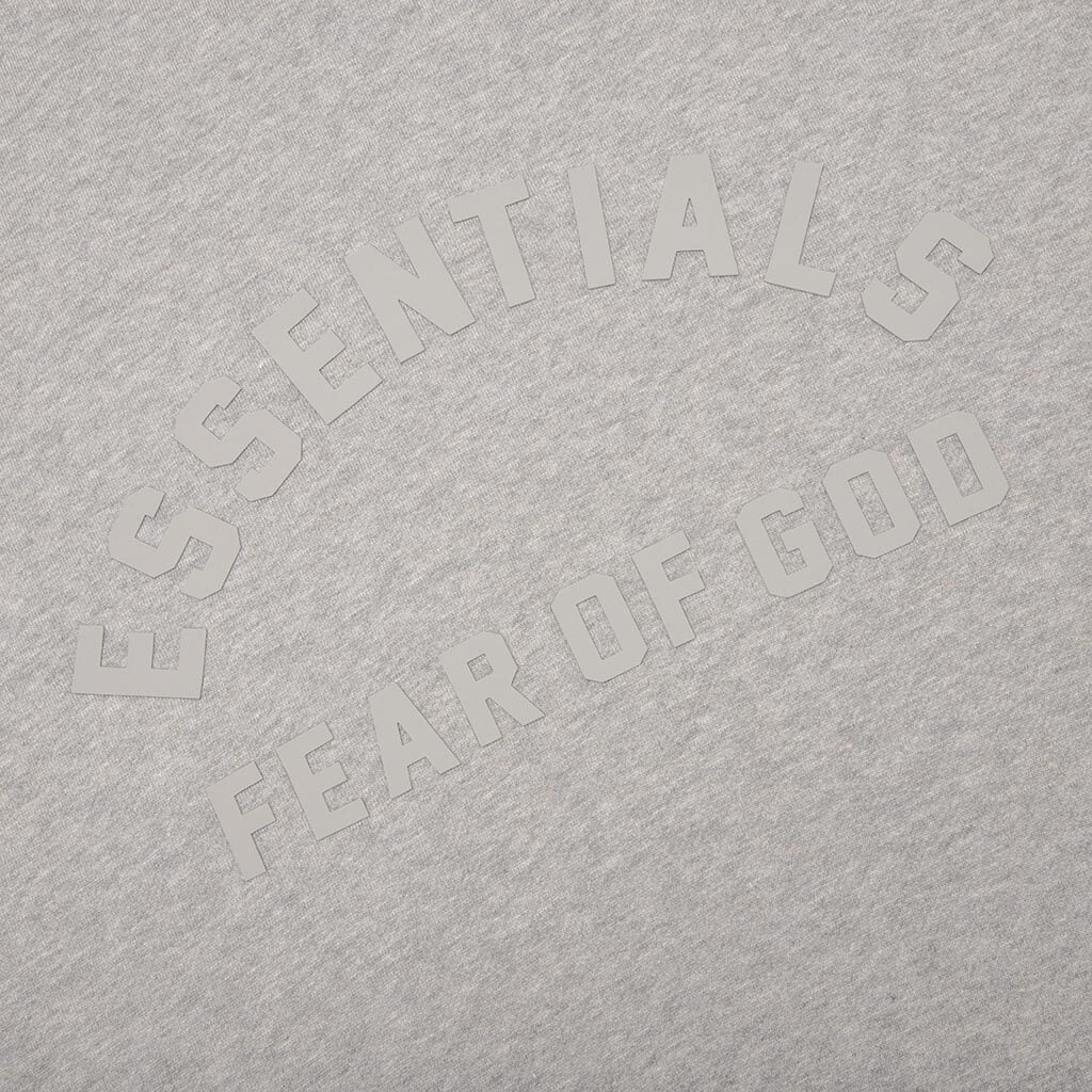 Nylon Fleece Hoodie - Dark Heather Oatmeal/Garden Yellow - Image 3