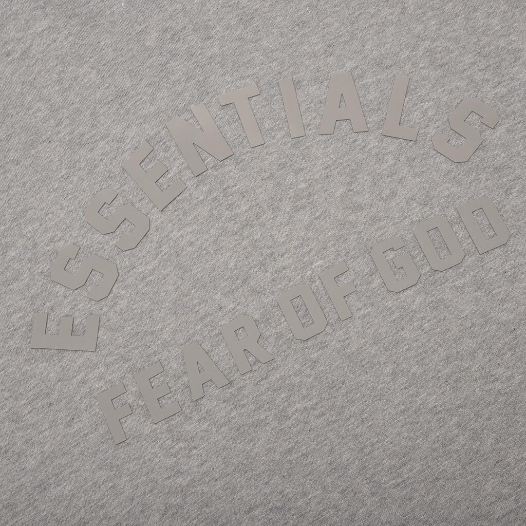 Nylon Fleece Hoodie - Dark Heather Oatmeal/Ink - Image 3
