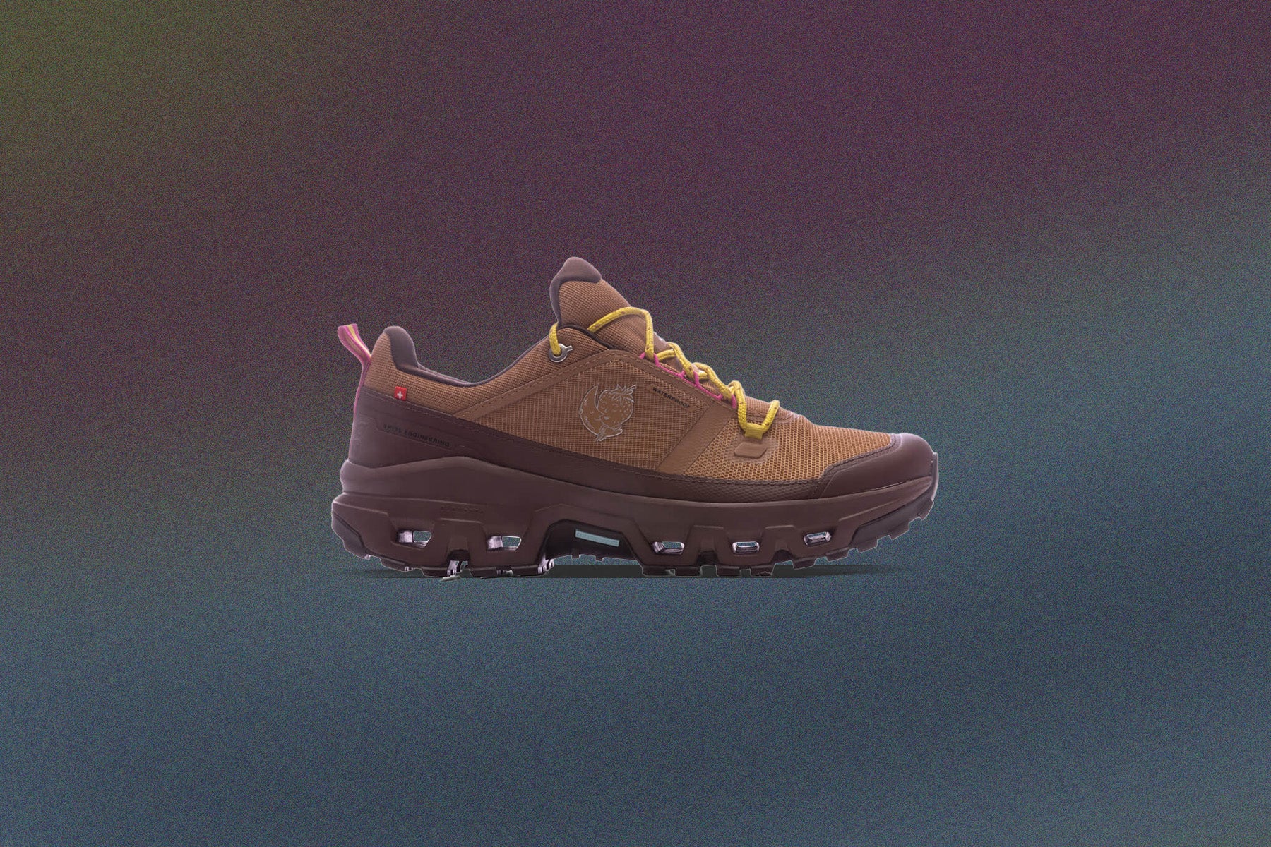 On x Sky High Farm Goods Cloudrock Low WP - Sphinx/Chestnut - Image 5