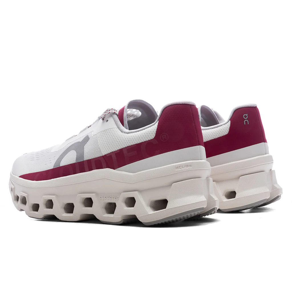 Women's Cloudmonster - Ivory/Grenadine - Image 3