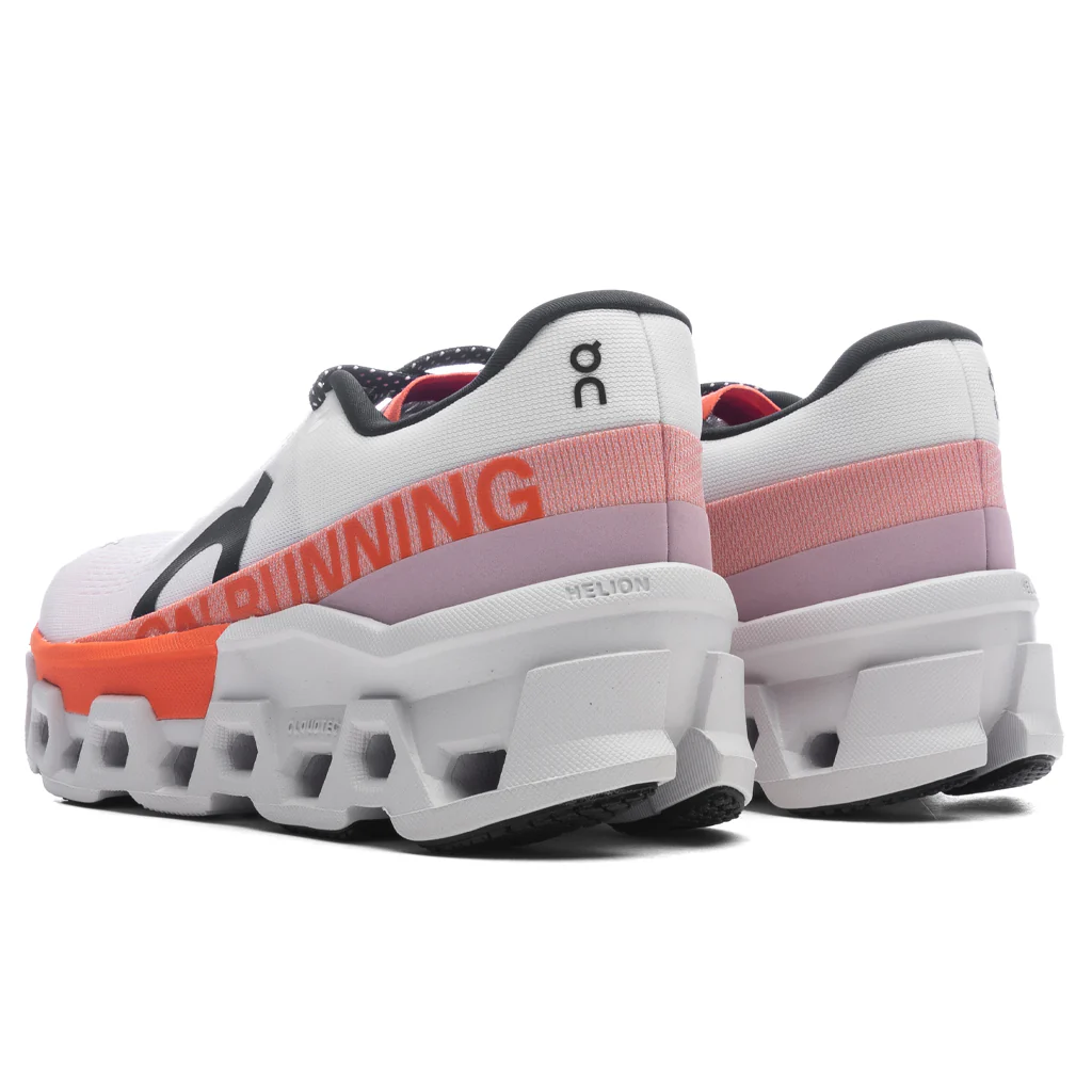 Women's Cloudmonster - White/Flame - Image 3