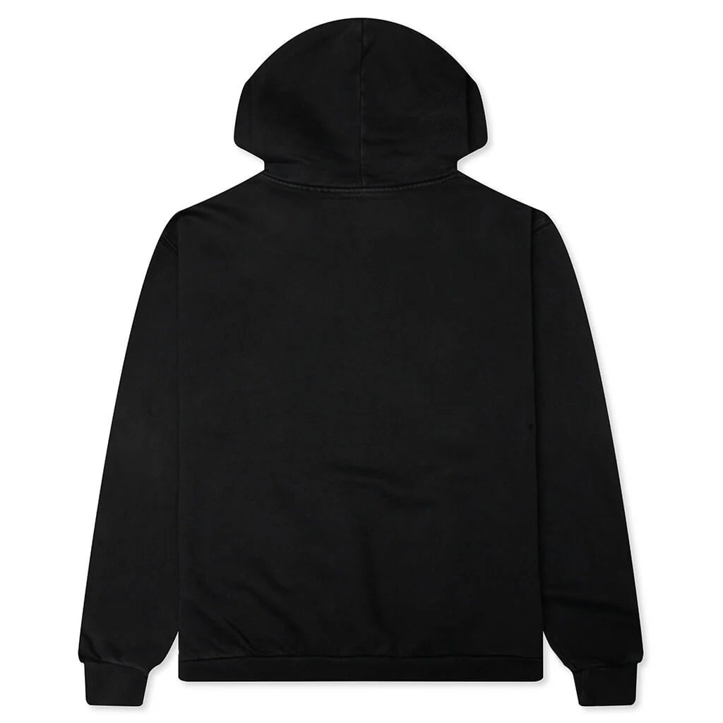 Cobra Pullover Hoodie - Washed Black - Image 2