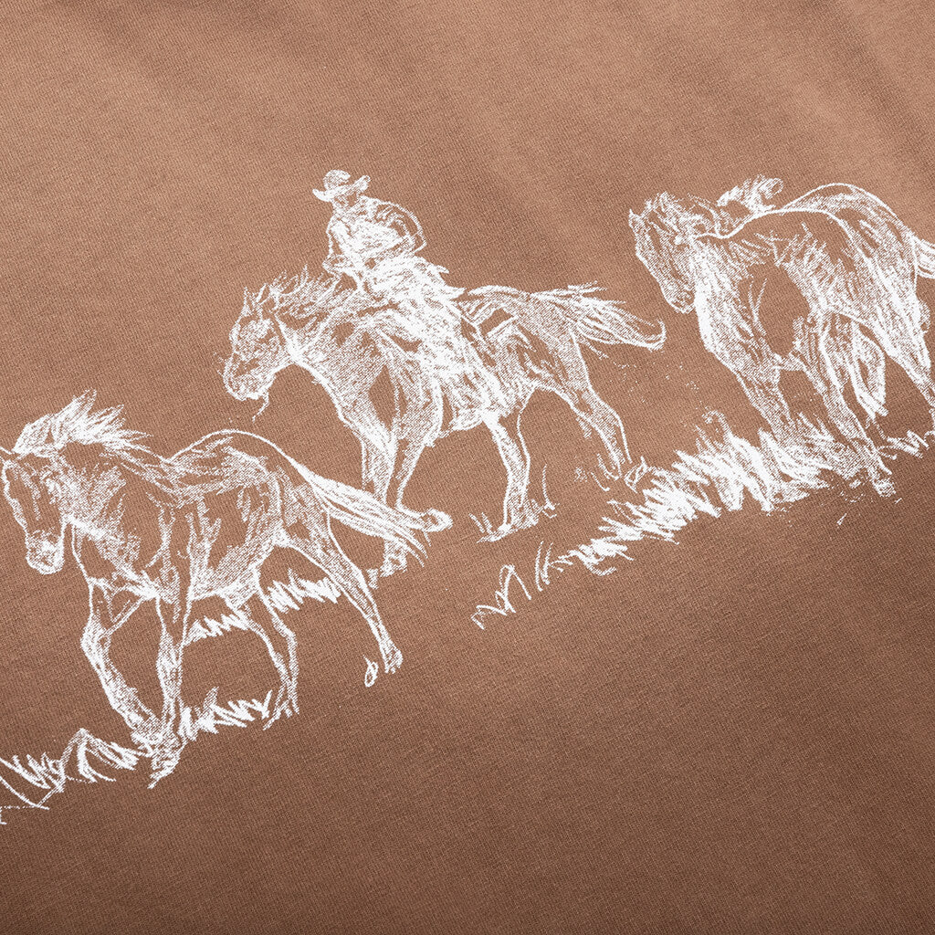 Goodbye, Goodbye Tee - Mustang Brown - Image 3