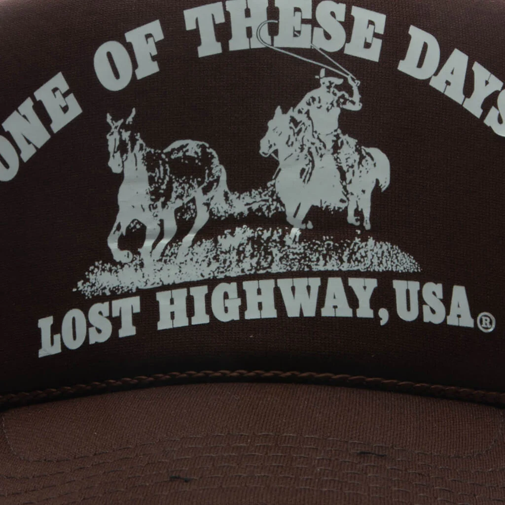 Lost Highway Trucker - Brown - Image 4