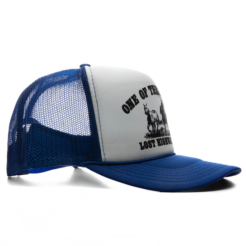 Lost Highway Trucker - Royal Blue/White - Image 2