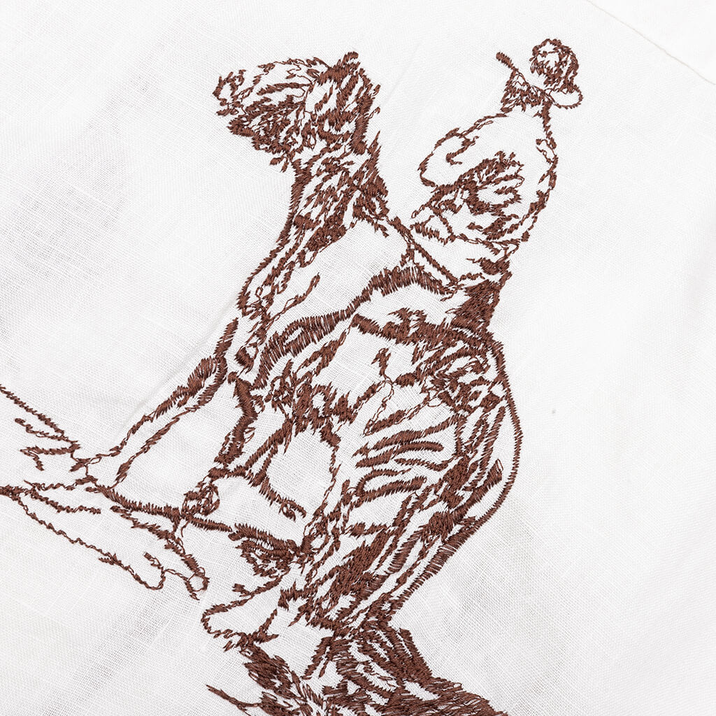 Remember Me Camp Shirt - Ivory - Image 3