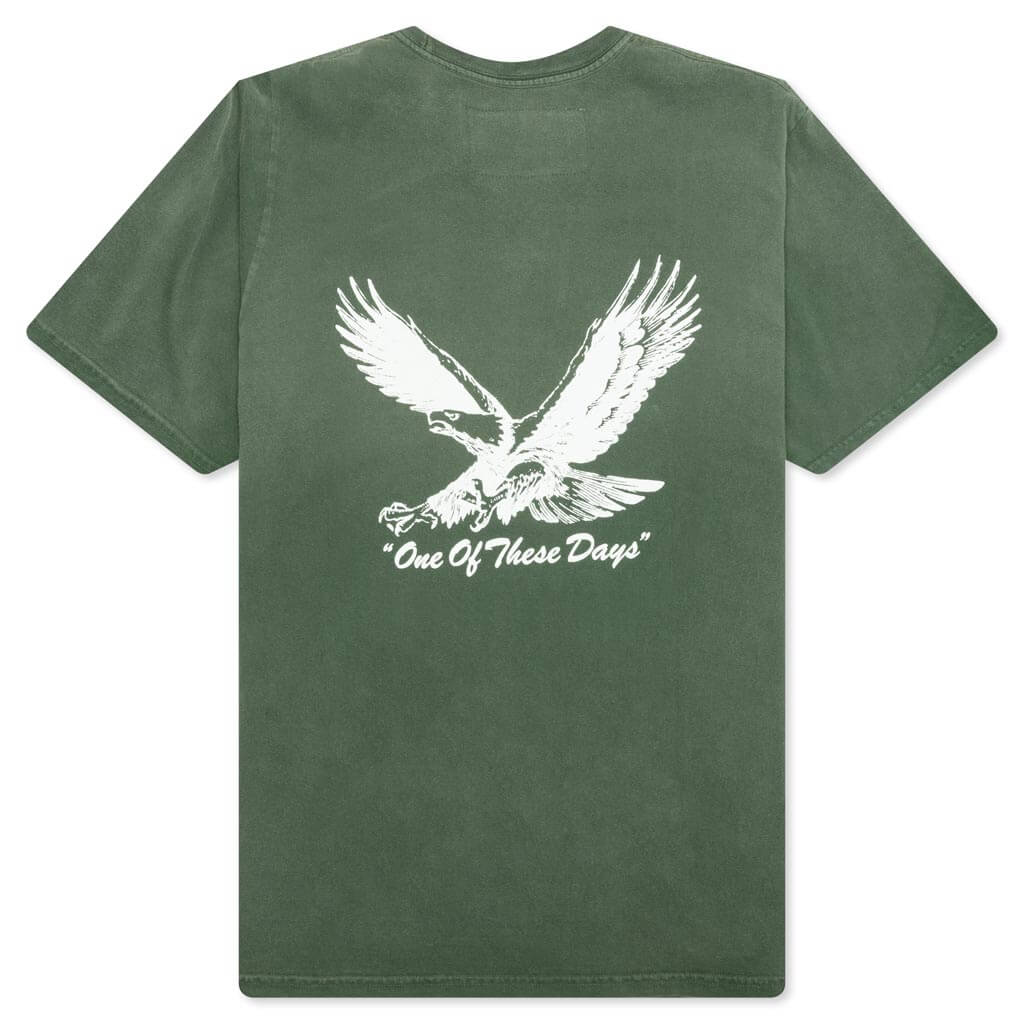 Screaming Eagle Tee - Washed Forest Green - Image 2