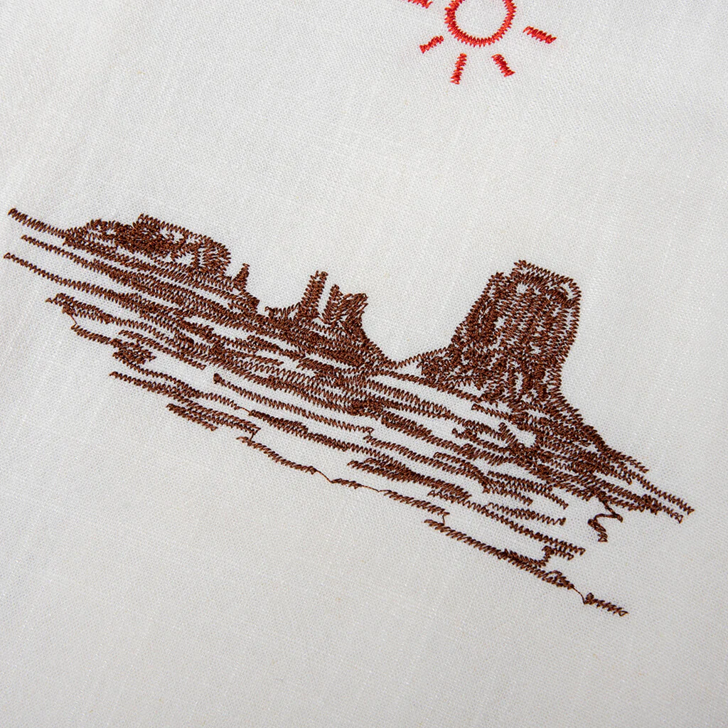 Tomorrow Has Already Spoken Camp Shirt - Bone - Image 3