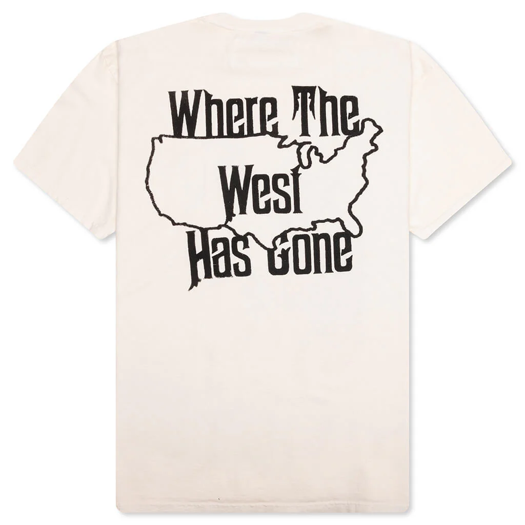 Where The West Has Gone T-Shirt - Bone - Image 2
