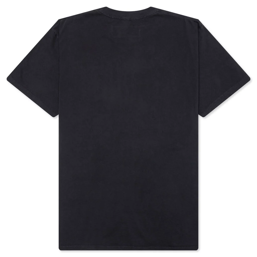 Wild Horses Short Sleeve T-Shirt - Washed Black - Image 2