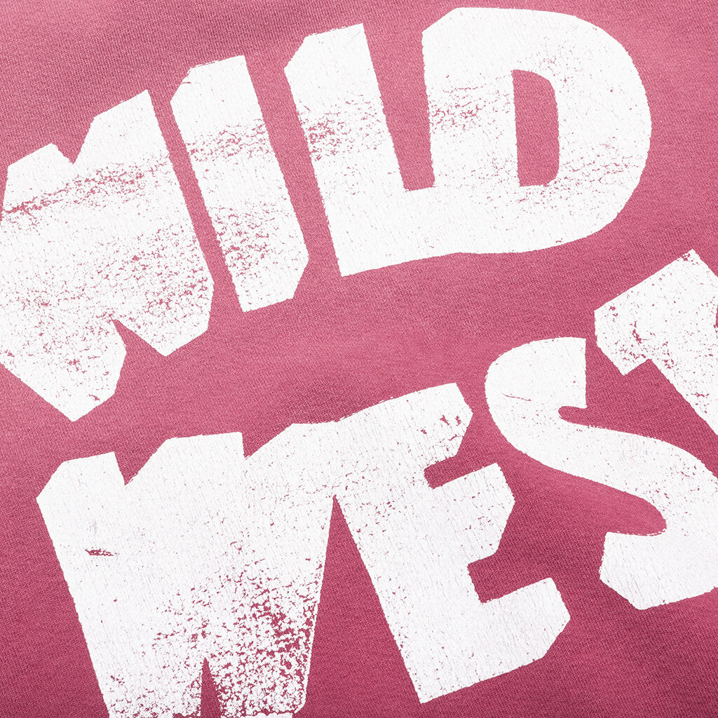 Wild West Crewneck - Burgundy - Image 3