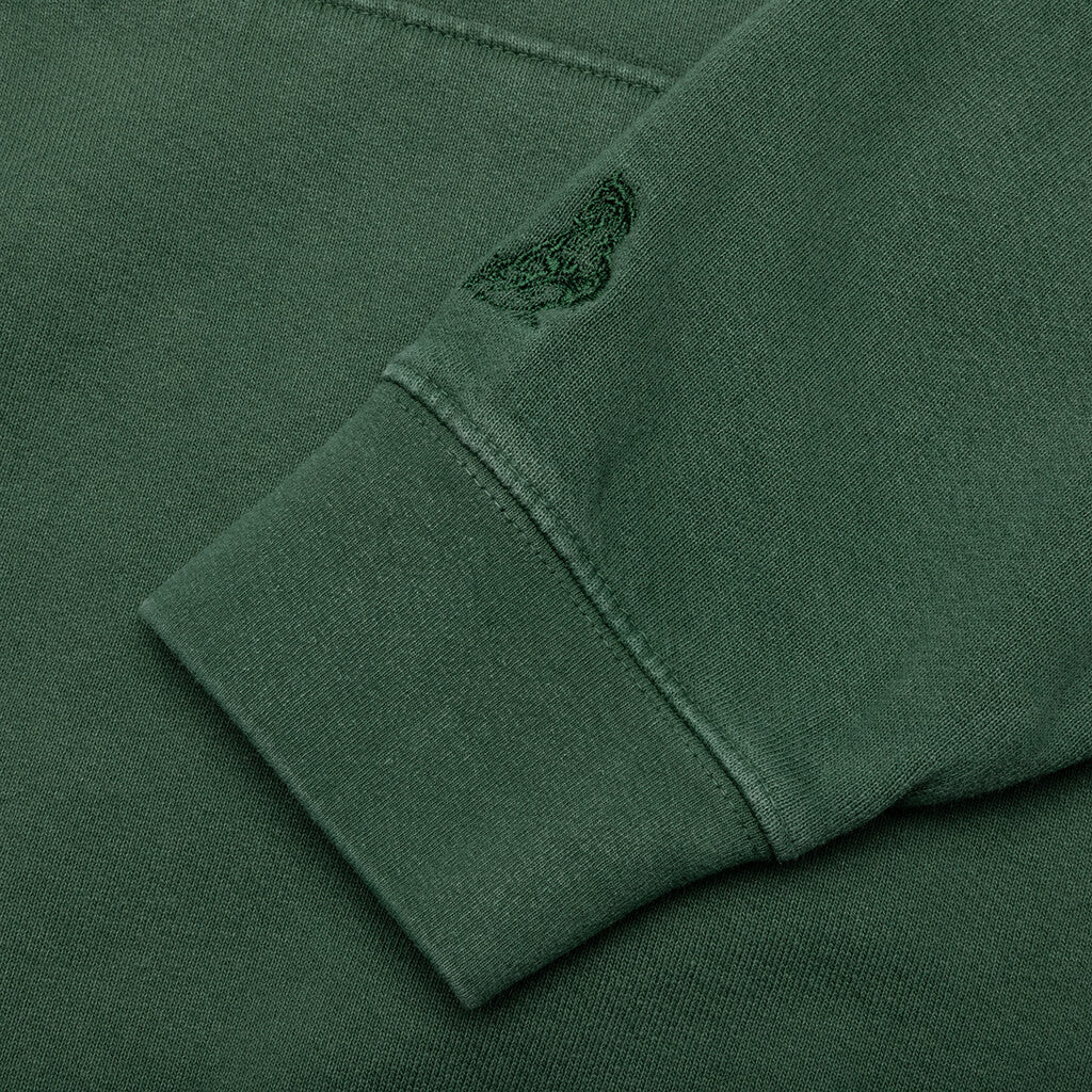 Wild West Hooded Sweatshirt - Olive Green - Image 3