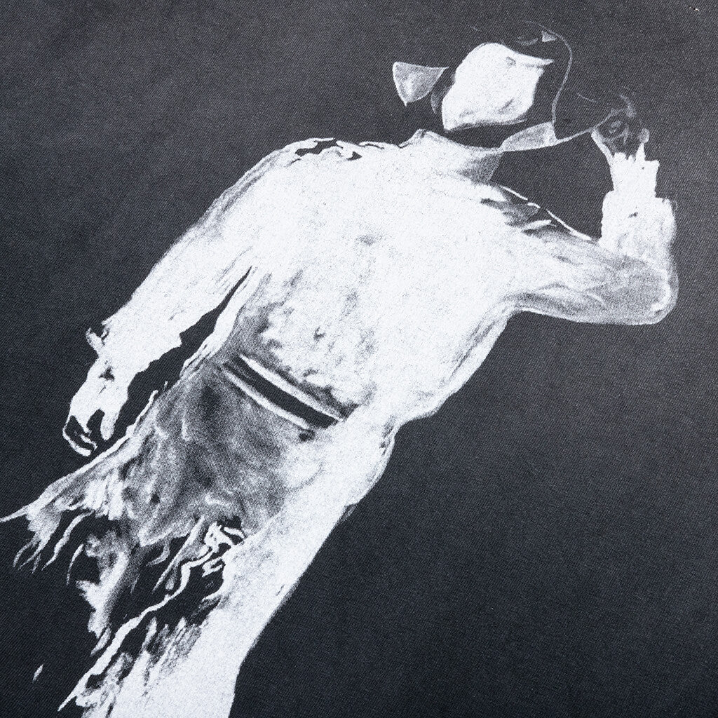 Wild West Tee - Sun Faded Washed Black - Image 4