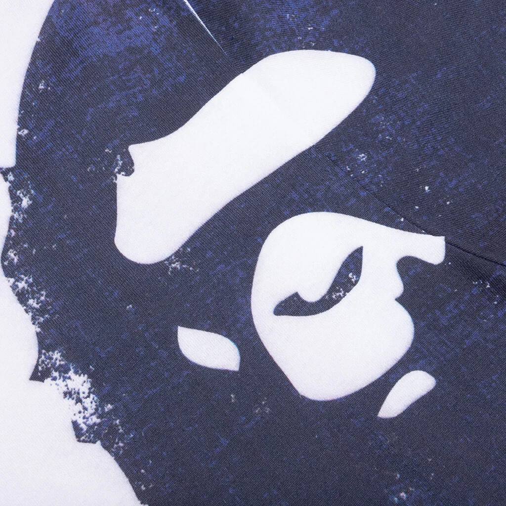 Overprinted Multi Ape Head Tee - White - Image 3