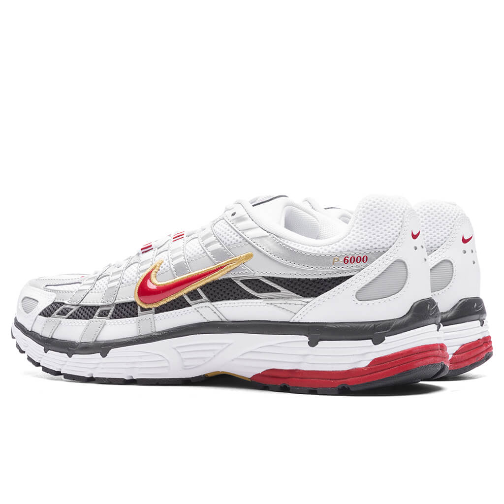 P-6000 - White/Varsity Red/ Metallic Platinum - Image 3