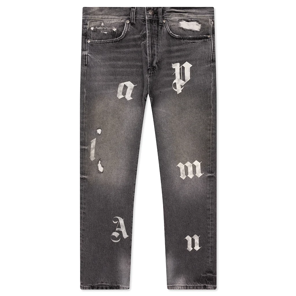 BW Logo Patch 5 Pockets - Black/Black