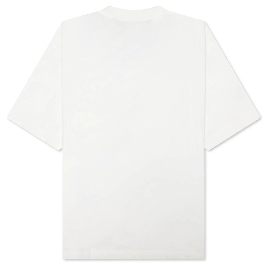 Neck Logo T-Shirt - Off-White/Black - Image 2