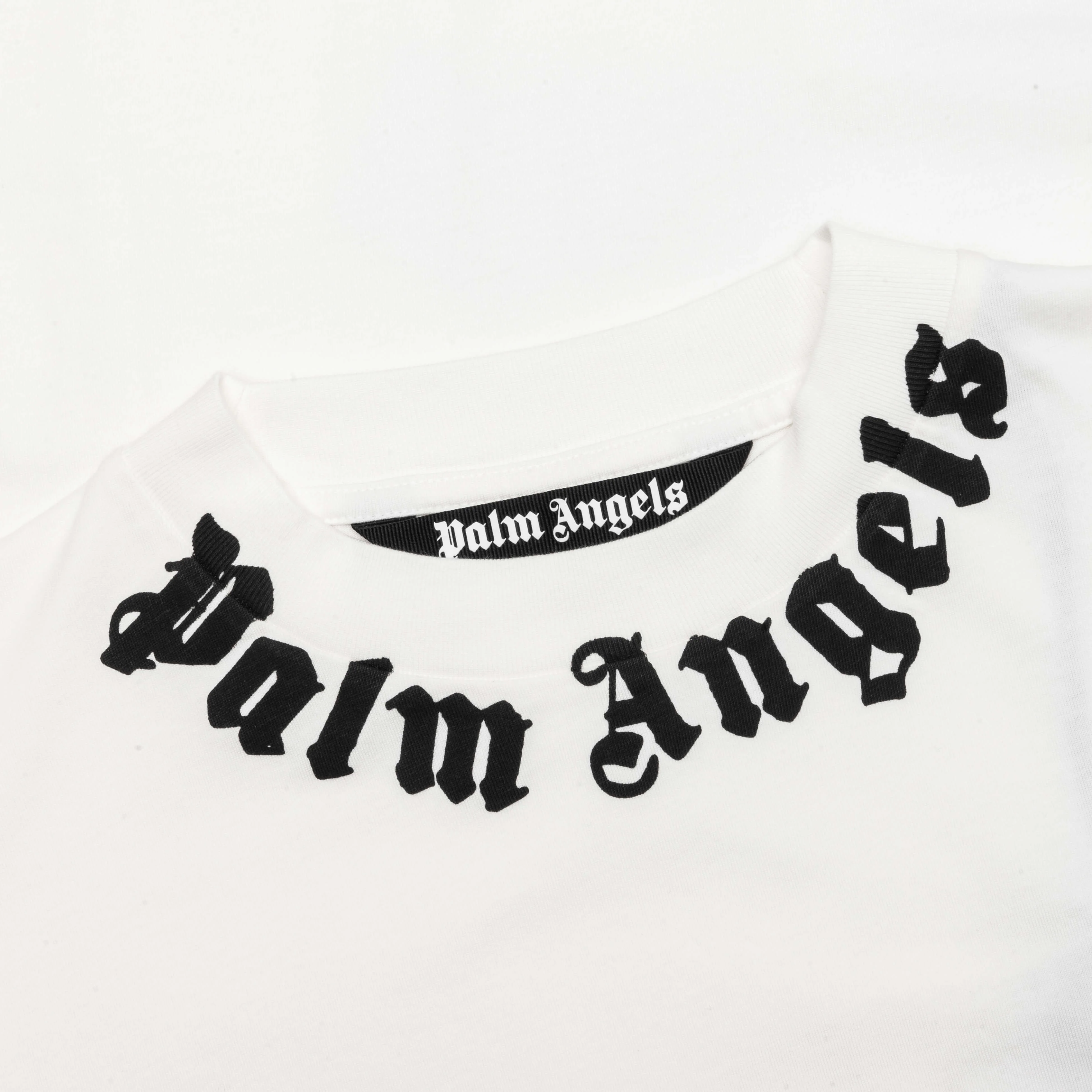 Neck Logo T-Shirt - Off-White/Black - Image 3