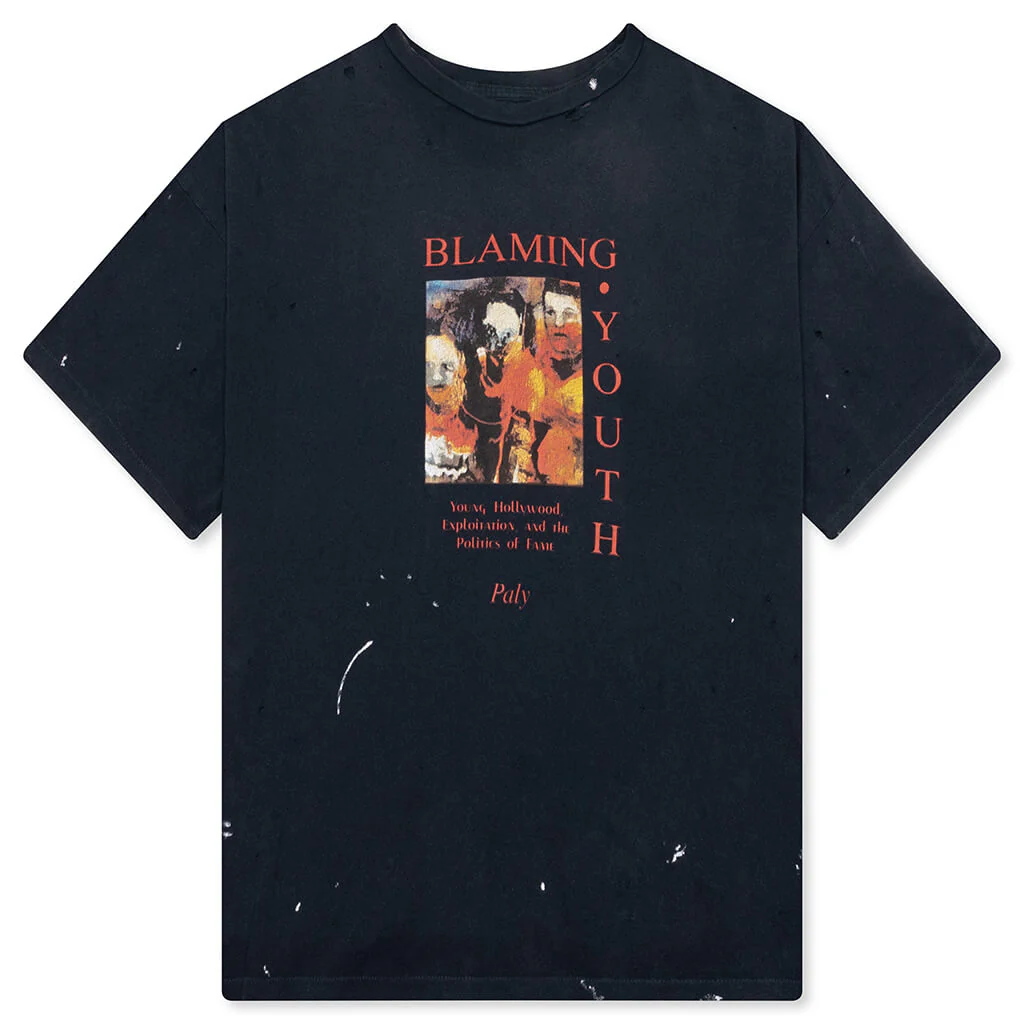 Blaming Youth Tee - Black