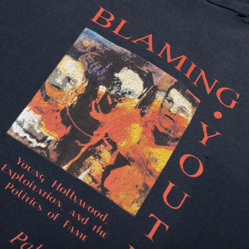 Blaming Youth Tee - Black - Image 3