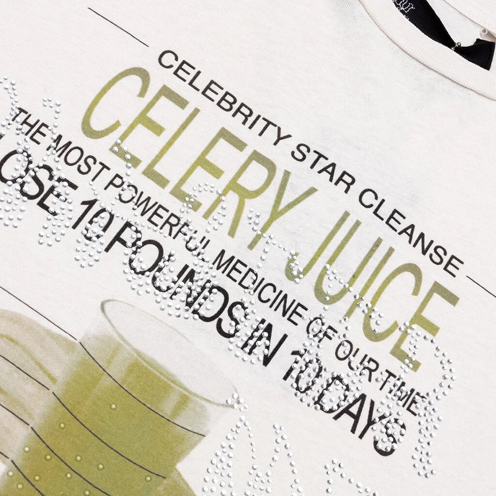 Celery Cleanse Tee - Cream - Image 3