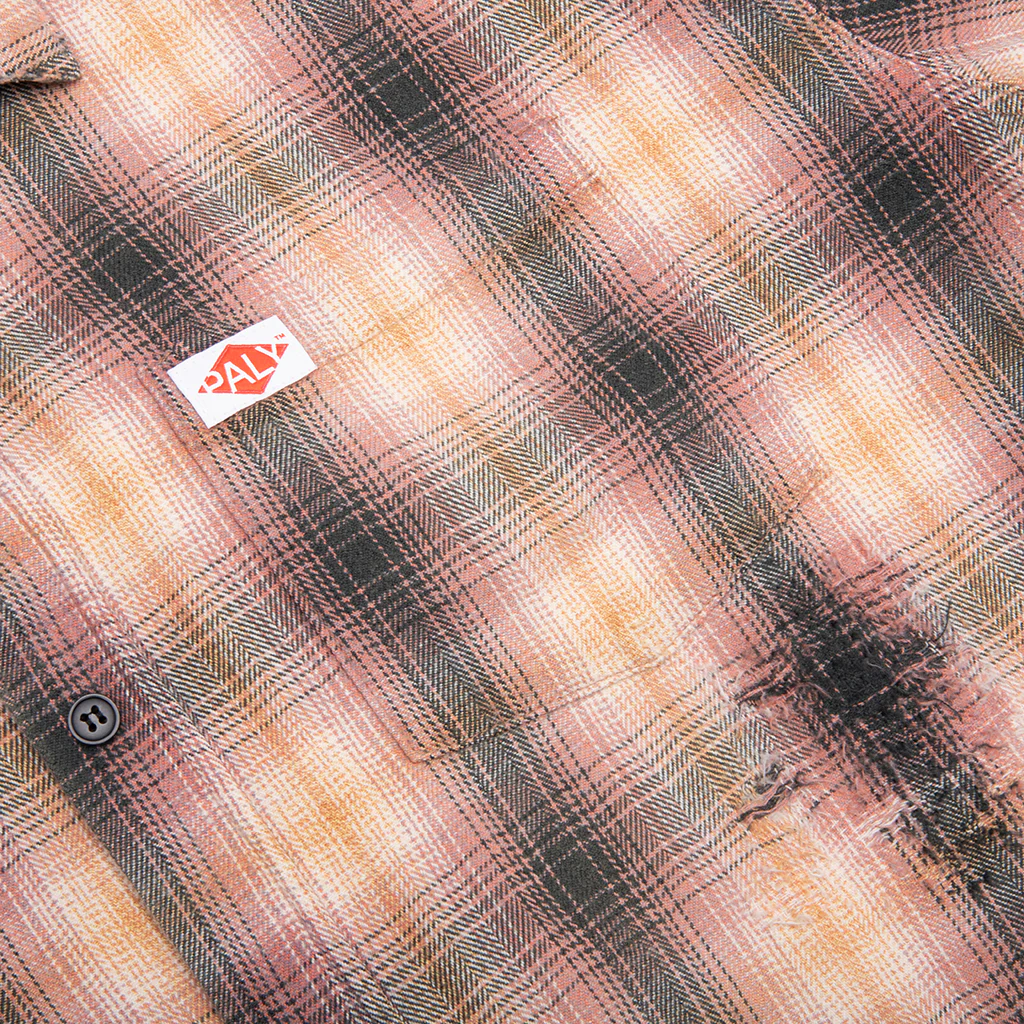 Dockweiler Flannel Overshirt - Tan - Image 4