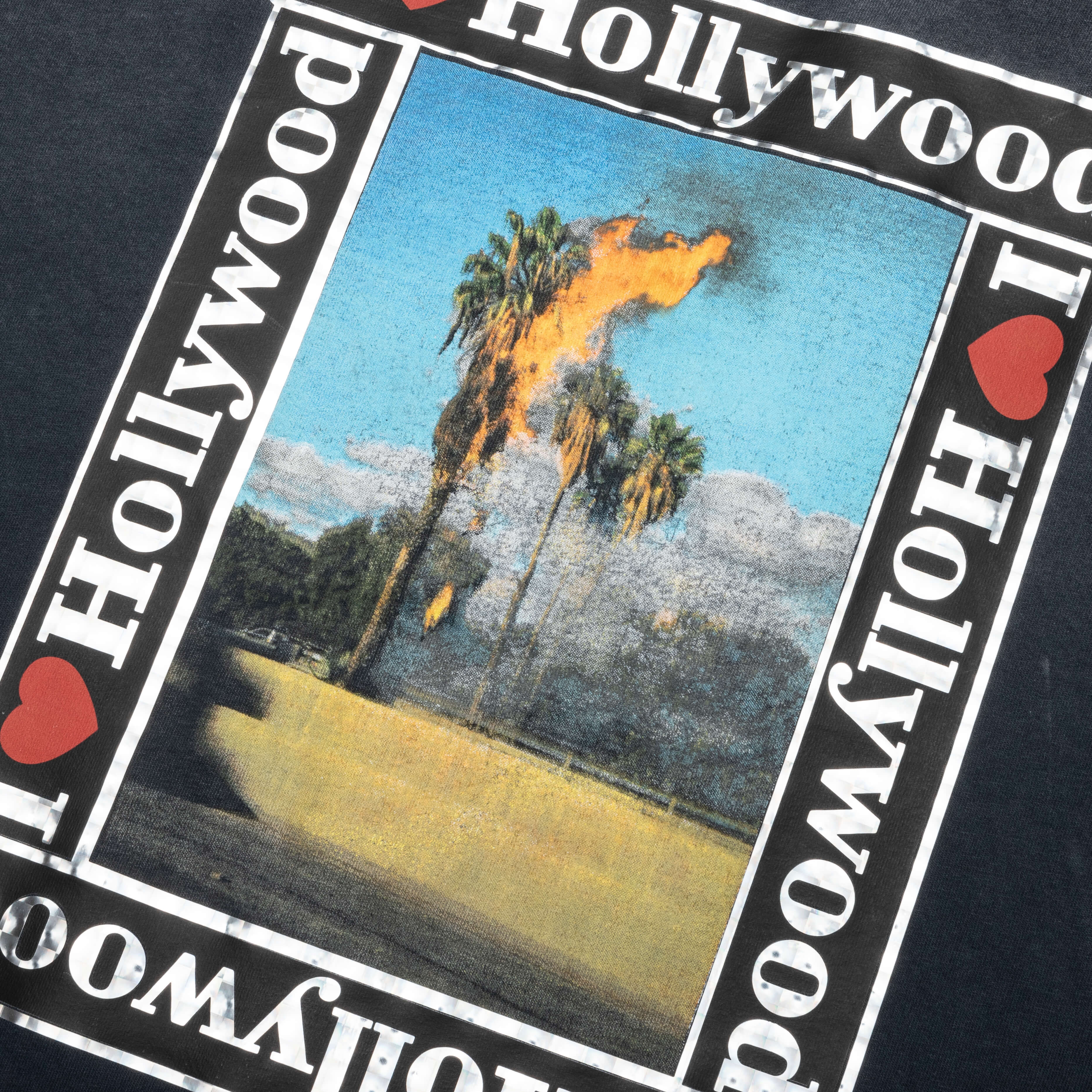 My Own Private Hollywood Tee - Vintage Black - Image 4
