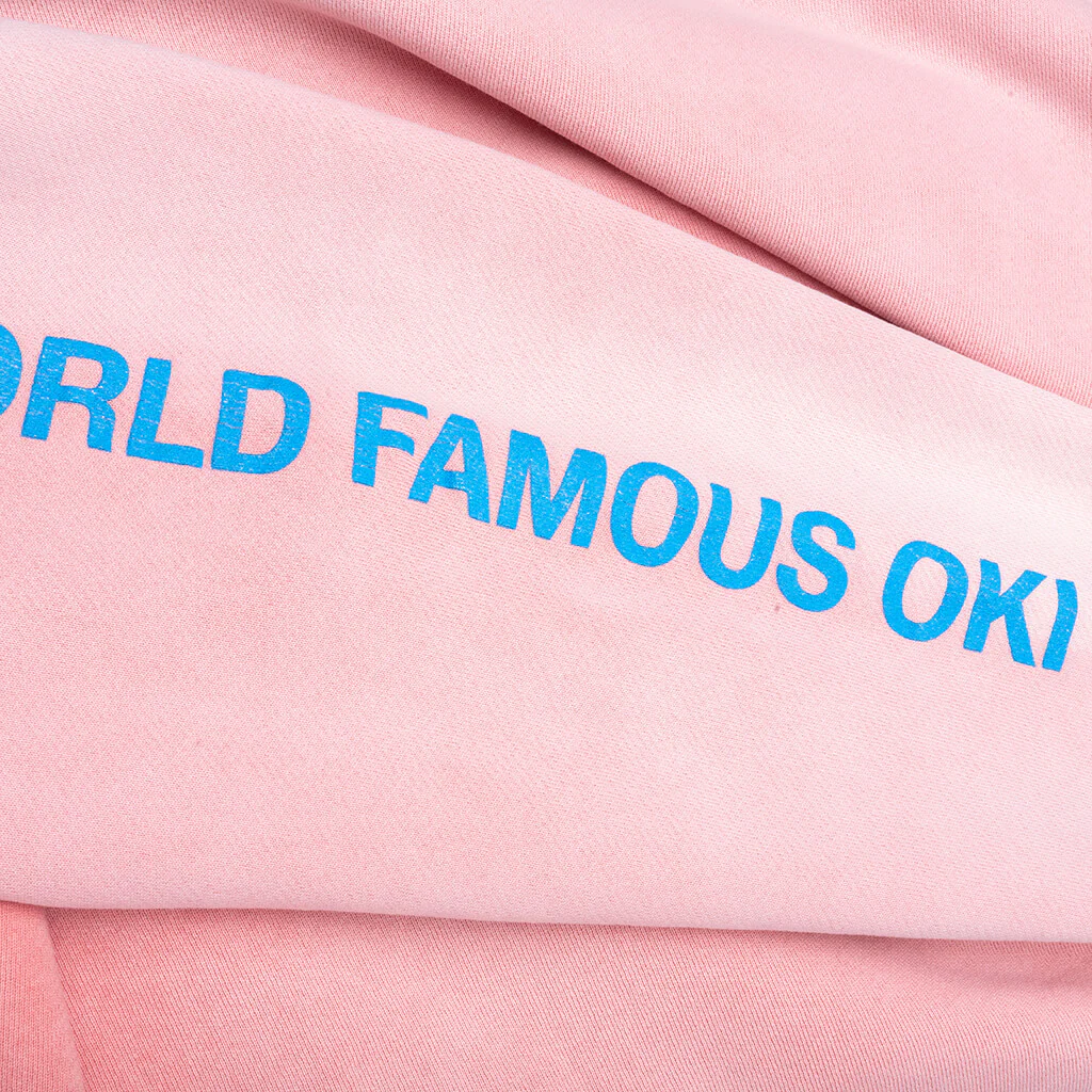 Oki Dog Hooded Sweatshirt - Pink - Image 6