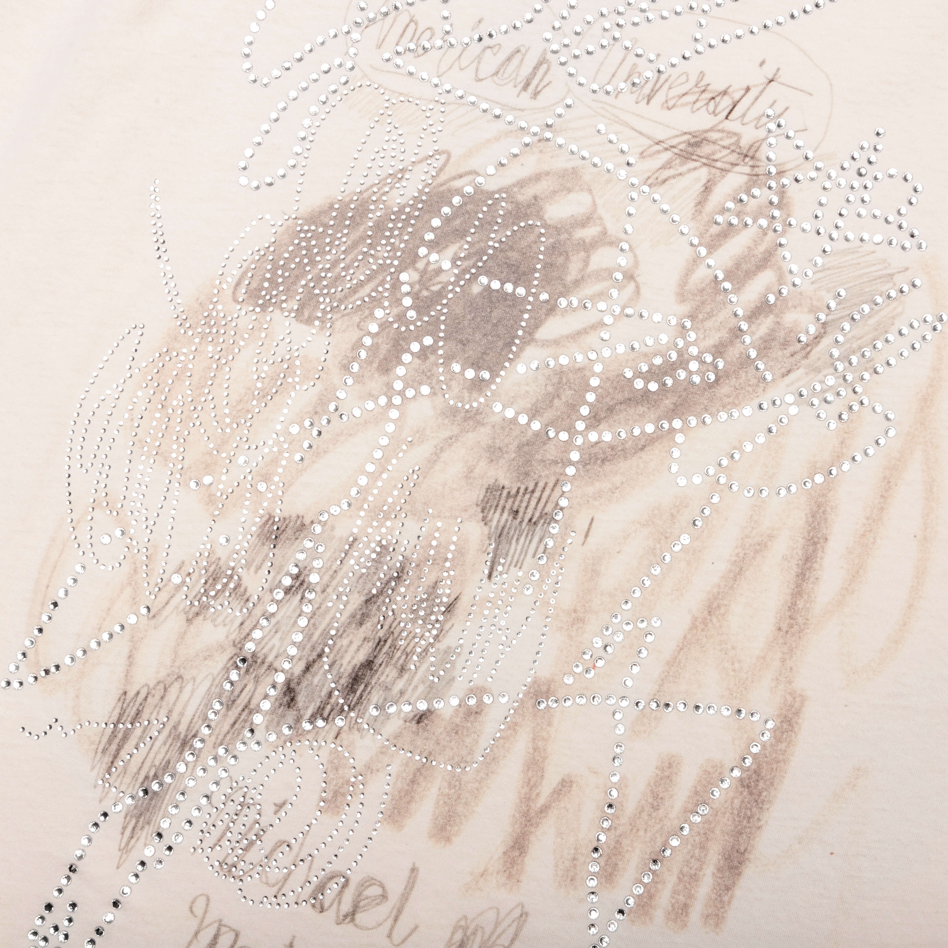 Scribble Tee - Vintage White - Image 4