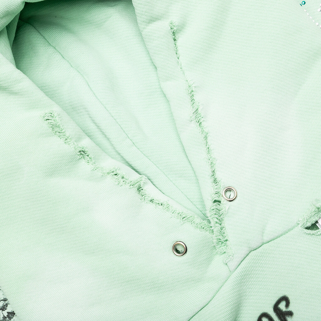 Son of Sal Hooded Sweatshirt - Mint Green - Image 5