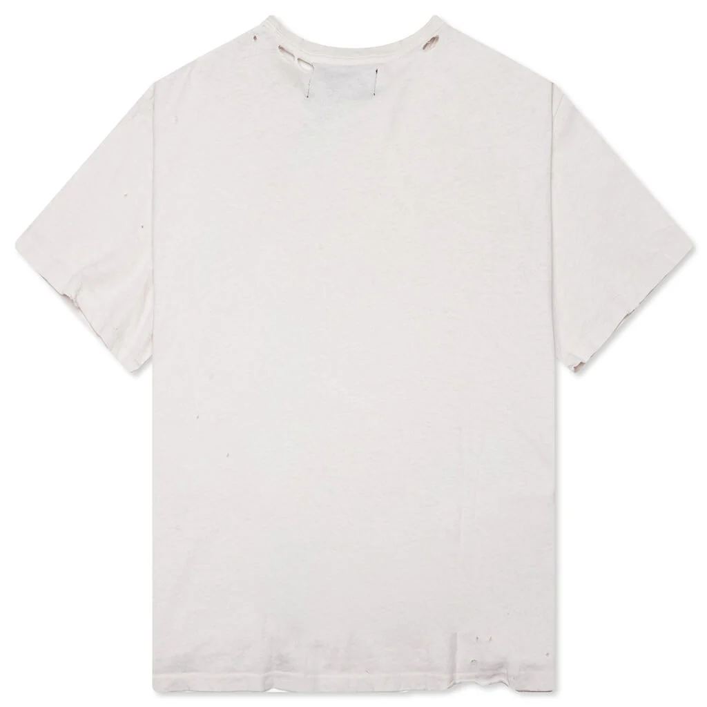 Straight Time Tee - Cream - Image 2