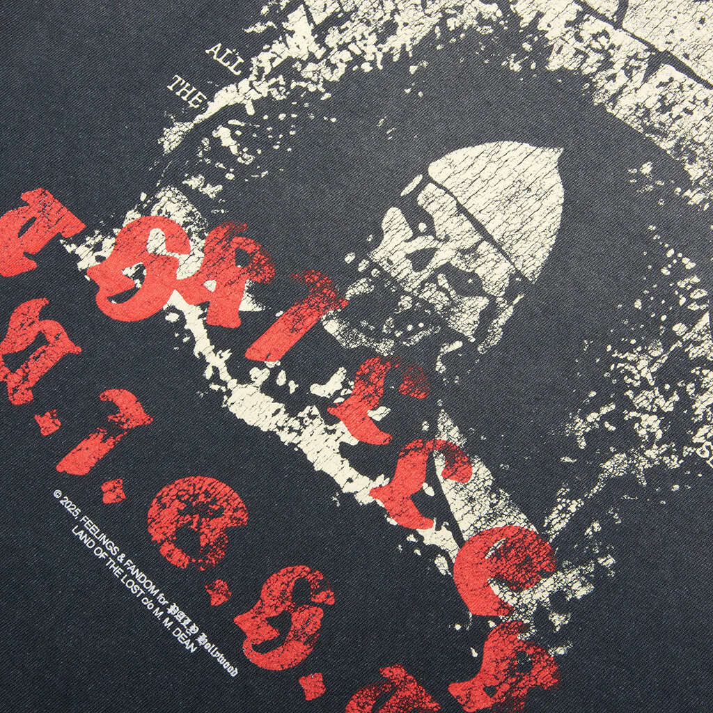 Thriller Night Cut Off Tee - Vintage Black - Image 3