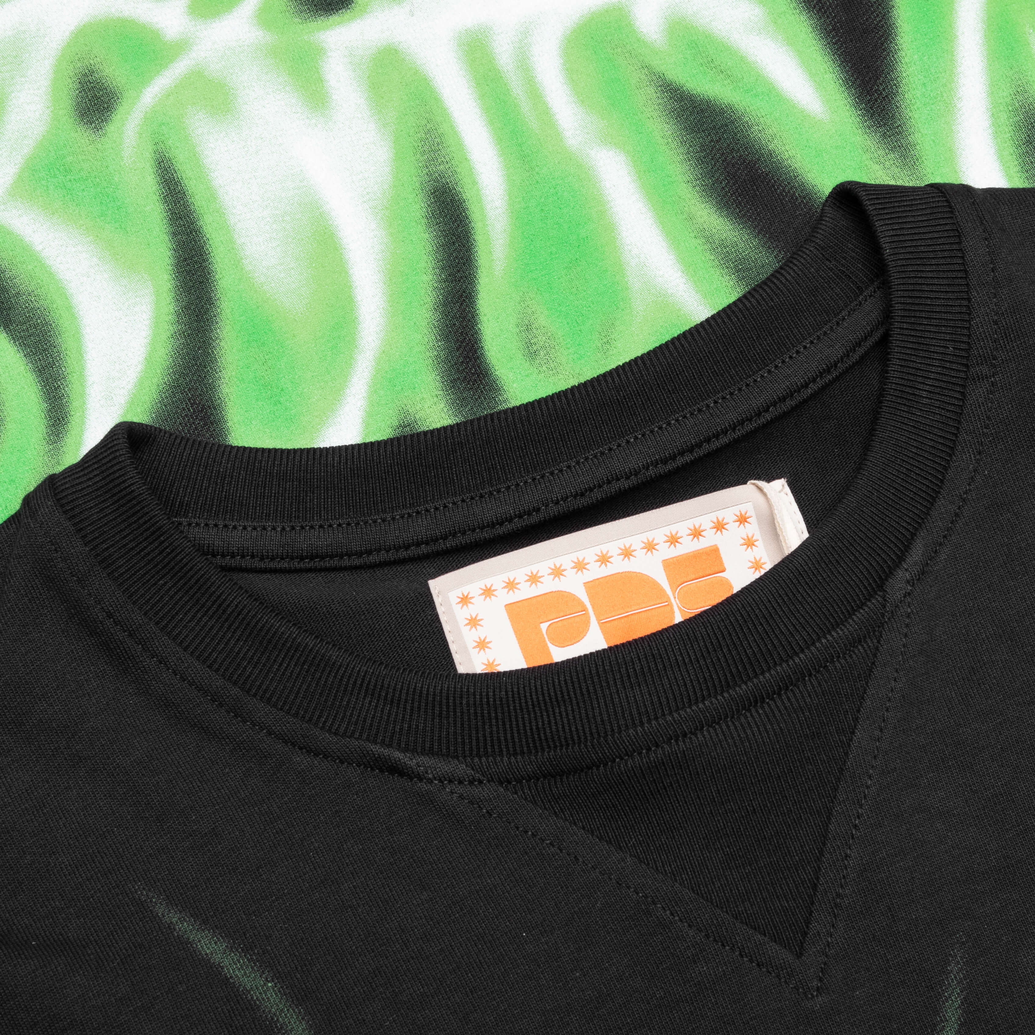 La Flame L/S Tee - White/Blue - Image 3