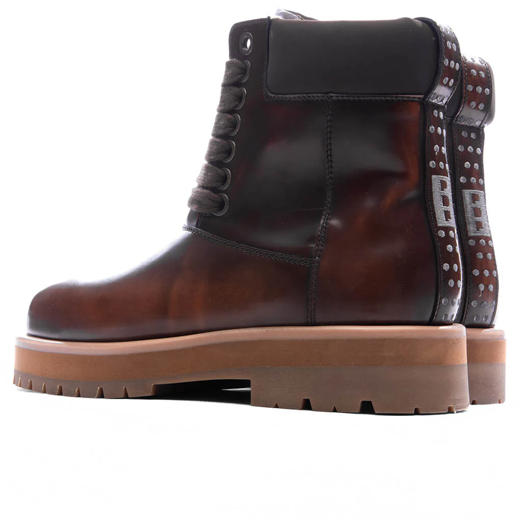 Strada G Brushed Boot - Brown - Image 3