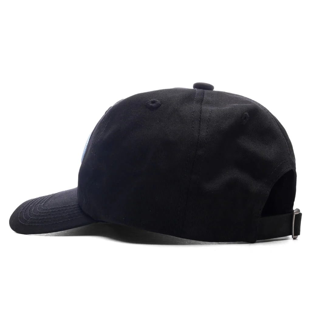 Bubble Logo Polo Cap - Black - Image 4