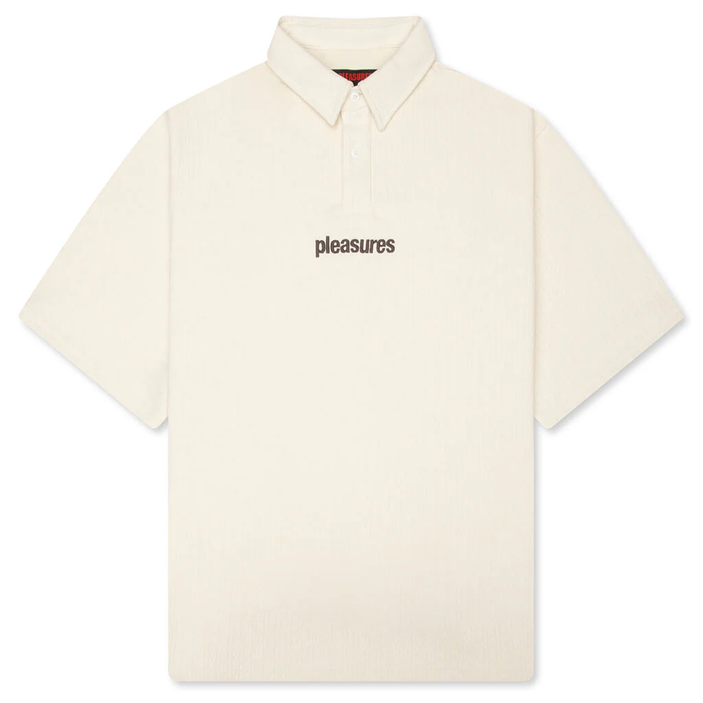 Cable Polo - Ecru