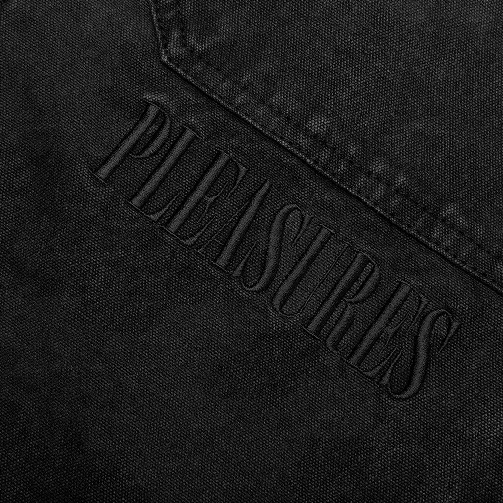 Cowhide Work Jacket - Black - Image 4