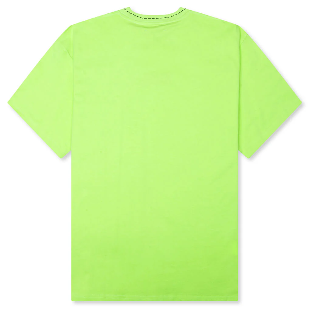 Cut Here Heavyweight Shirt - Lime - Image 2